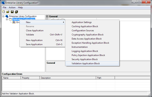 Enterprise Library: Adding validation rules