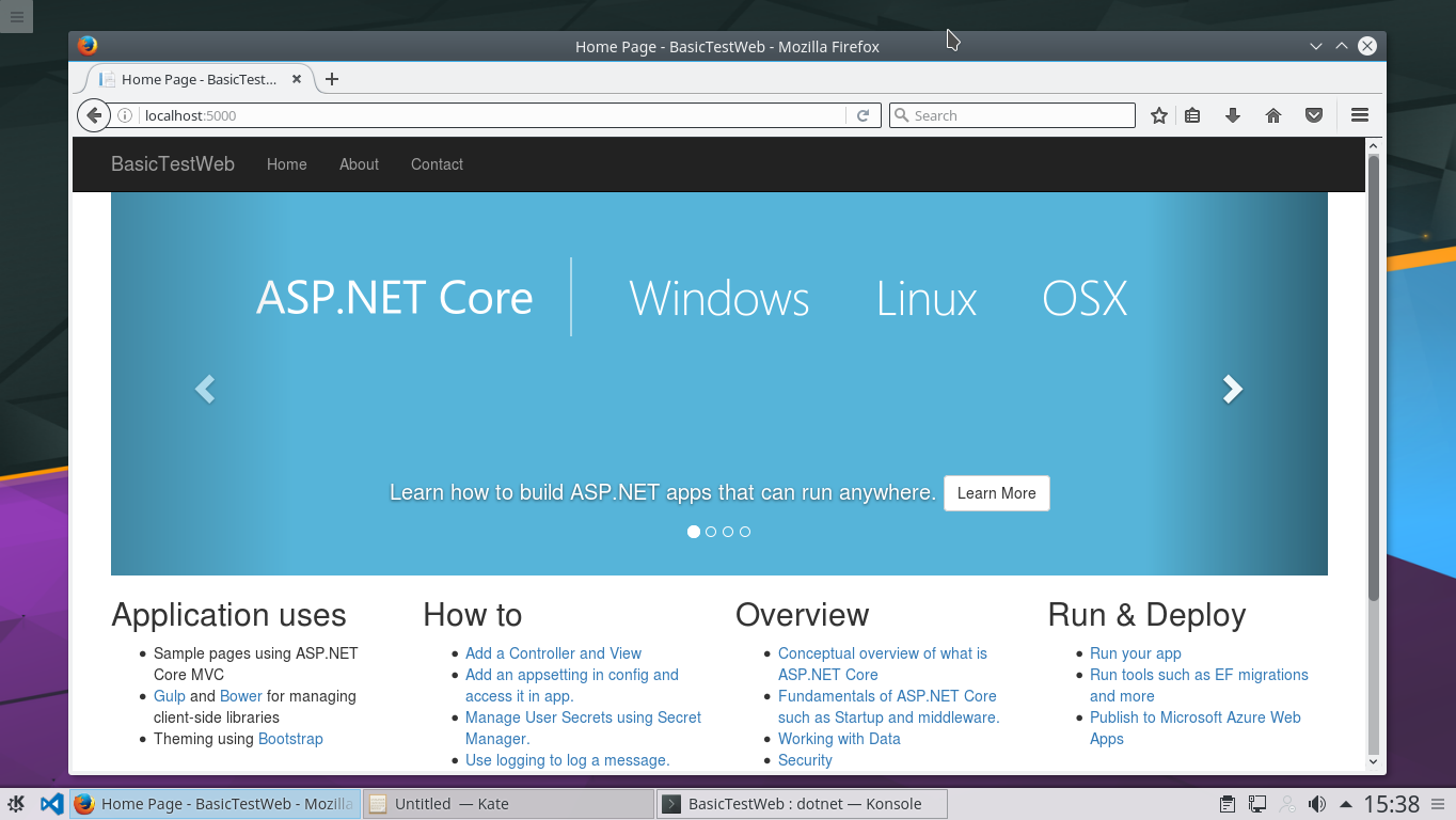 Install Asp Net Core On Linux Azure Virtual Machine Ubuntu Lts