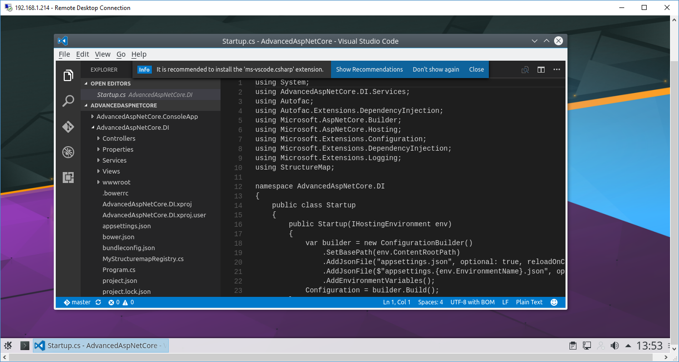 Running Visual Studio Code On Linux Gunnar Peipman Programming Blog