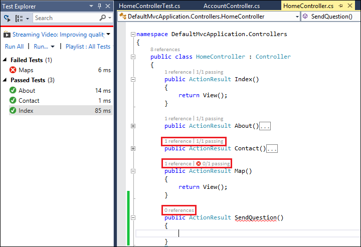 Code Information Indicators in Visual Studio 2013 | LaptrinhX